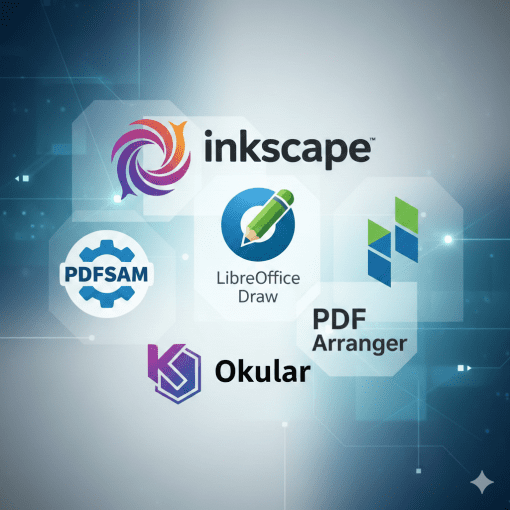 Listado de los editores pdf para ubuntu 24.04